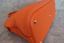 画像をギャラリービューアに読み込む, HERMES/エルメス ボリード35 トリヨンクレマンス オレンジ □G刻印 ショルダーバッグ 700090011