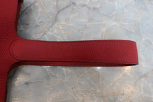 画像をギャラリービューアに読み込む, HERMES/エルメス ピコタンロックGM トリヨンクレマンス ルージュガランス □R刻印 ハンドバッグ 700060263