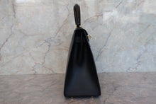 將圖片載入圖庫檢視器 HERMES/エルメス ケリー28 ボックスカーフ ブラック 〇Z刻印 ショルダーバッグ 700090111