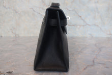 画像をギャラリービューアに読み込む, HERMES/エルメス ポシェットケリー エヴァーグレイン ブラック □H刻印 ハンドバッグ 800020032