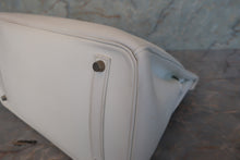 画像をギャラリービューアに読み込む, HERMES/エルメス バーキン35 ヴォーエプソン ホワイト □H刻印 ハンドバッグ 700040192