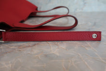 画像をギャラリービューアに読み込む, HERMES/エルメス ピコタンロックGM トリヨンクレマンス ルージュガランス □R刻印 ハンドバッグ 700060263