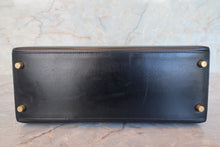 將圖片載入圖庫檢視器 HERMES/エルメス ケリー28 ボックスカーフ ブラック 〇Z刻印 ショルダーバッグ 700090111