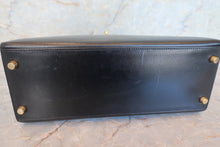 將圖片載入圖庫檢視器 HERMES/エルメス ケリー28 ボックスカーフ ブラック 〇Z刻印 ショルダーバッグ 700090111