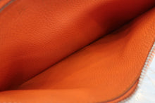 Load image into Gallery viewer, HERMES  Dogon GM Togo leather Orange □I Engraving Wallet 700020126