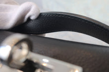 画像をギャラリービューアに読み込む, HERMES/エルメス ポシェットケリー エヴァーグレイン ブラック □H刻印 ハンドバッグ 800020032