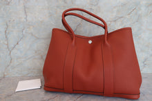 將圖片載入圖庫檢視器 HERMES/エルメス ガーデンパーティPM ネゴンダ キュイーブル X刻印 トートバッグ 700090001