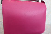 Load image into Gallery viewer, HERMES CONSTANCE3 24 Evercolor leather Rose purple C Engraving Shoulder bag 700050095
