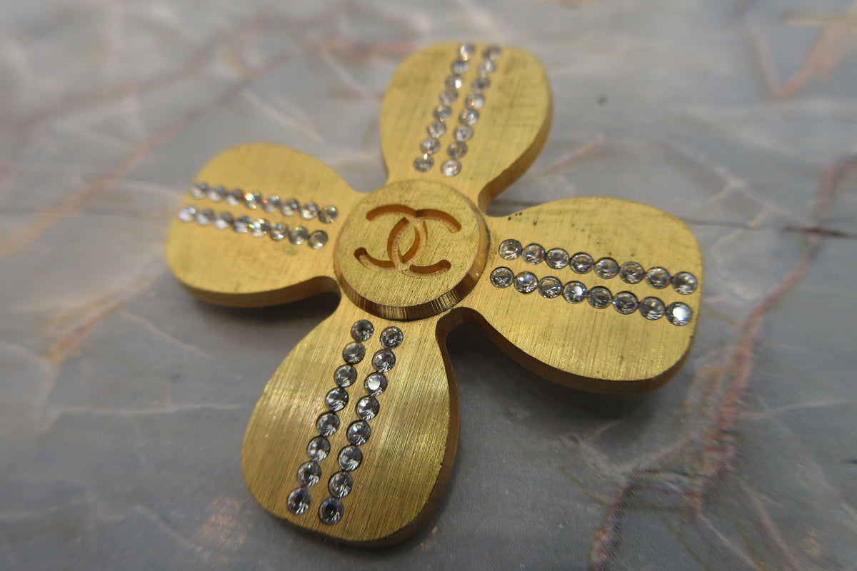 CHANEL COCO ブローチ シャネル CHANEL ブローチ ココマーク CCマーク ゴールド