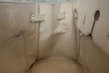 画像をギャラリービューアに読み込む, HERMES/エルメス バーキン35 ヴォーエプソン ホワイト □H刻印 ハンドバッグ 700040192