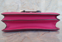 Load image into Gallery viewer, HERMES CONSTANCE3 24 Evercolor leather Rose purple C Engraving Shoulder bag 700050095