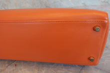 将图片加载到图库查看器,HERMES KELLY 32 Gulliver leather Orange 〇W刻印 Shoulder bag 800040080