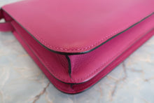Load image into Gallery viewer, HERMES CONSTANCE3 24 Evercolor leather Rose purple C Engraving Shoulder bag 700050095