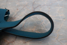 画像をギャラリービューアに読み込む, HERMES/エルメス ピコタンロックPM トリヨンクレマンス ブルーイズミール □Q刻印 ハンドバッグ 700070234