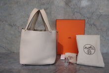 画像をギャラリービューアに読み込む, HERMES/エルメス ピコタンロックタッチPM トリヨンクレマンス/ヴォースイフト クレ T刻印 ハンドバッグ 800010194