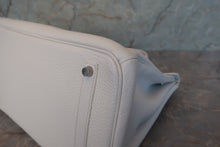 画像をギャラリービューアに読み込む, HERMES/エルメス バーキン35 トリヨンクレマンス ホワイト □K刻印 ハンドバッグ 700110074