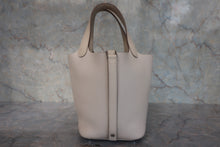 画像をギャラリービューアに読み込む, HERMES/エルメス ピコタンロックタッチPM トリヨンクレマンス/ヴォースイフト クレ T刻印 ハンドバッグ 800010194