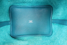 画像をギャラリービューアに読み込む, HERMES/エルメス ピコタンロックPM トリヨンクレマンス ブルーイズミール □Q刻印 ハンドバッグ 700070234