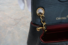 画像をギャラリービューアに読み込む, CHANEL/シャネル ミニマトラッセシングルフラップチェーンショルダーバッグ ラムスキン ブラック/ゴールド金具 ショルダーバッグ 800090036