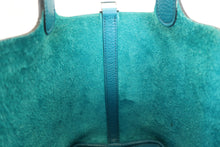 画像をギャラリービューアに読み込む, HERMES/エルメス ピコタンロックPM トリヨンクレマンス ブルーイズミール □Q刻印 ハンドバッグ 700070234