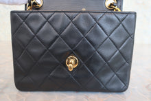 画像をギャラリービューアに読み込む, CHANEL/シャネル ミニマトラッセシングルフラップチェーンショルダーバッグ ラムスキン ブラック/ゴールド金具 ショルダーバッグ 800090036