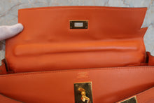 将图片加载到图库查看器,HERMES KELLY 32 Gulliver leather Orange 〇W刻印 Shoulder bag 800040080