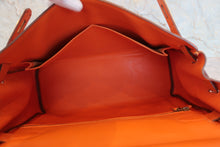 将图片加载到图库查看器,HERMES KELLY 32 Gulliver leather Orange 〇W刻印 Shoulder bag 800040080