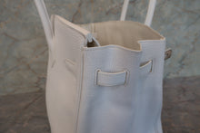 画像をギャラリービューアに読み込む, HERMES/エルメス バーキン35 トリヨンクレマンス ホワイト □K刻印 ハンドバッグ 700110074