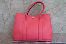 將圖片載入圖庫檢視器 HERMES/エルメス ガーデンパーティPM ヴォーエプソン ローズアザレ A刻印 トートバッグ 700090004