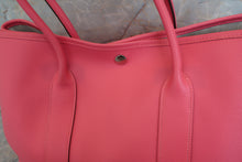 將圖片載入圖庫檢視器 HERMES/エルメス ガーデンパーティPM ヴォーエプソン ローズアザレ A刻印 トートバッグ 700090004