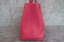 將圖片載入圖庫檢視器 HERMES/エルメス ガーデンパーティPM ヴォーエプソン ローズアザレ A刻印 トートバッグ 700090004