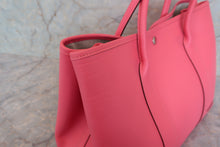 將圖片載入圖庫檢視器 HERMES/エルメス ガーデンパーティPM ヴォーエプソン ローズアザレ A刻印 トートバッグ 700090004