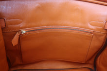 Load image into Gallery viewer, HERMES BIRKIN 30 Togo leather Orange Hand bag 700120200