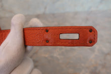 Load image into Gallery viewer, HERMES BIRKIN 30 Togo leather Orange Hand bag 700120200