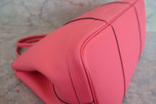 將圖片載入圖庫檢視器 HERMES/エルメス ガーデンパーティPM ヴォーエプソン ローズアザレ A刻印 トートバッグ 700090004