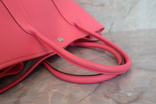 將圖片載入圖庫檢視器 HERMES/エルメス ガーデンパーティPM ヴォーエプソン ローズアザレ A刻印 トートバッグ 700090004