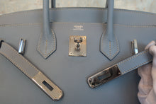 画像をギャラリービューアに読み込む, HERMES/エルメス バーキン30 ヴォーエプソン ブルーラン □Q刻印 ハンドバッグ 800010197
