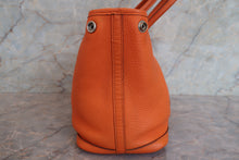 將圖片載入圖庫檢視器 HERMES/エルメス ガーデンパーティTPM ネゴンダ オレンジ □M刻印 トートバッグ 700080227