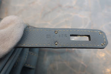 画像をギャラリービューアに読み込む, HERMES/エルメス バーキン30 ヴォーエプソン ブルーラン □Q刻印 ハンドバッグ 800010197