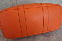 將圖片載入圖庫檢視器 HERMES/エルメス ガーデンパーティTPM ネゴンダ オレンジ □M刻印 トートバッグ 700080227