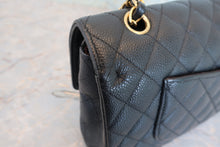 画像をギャラリービューアに読み込む, CHANEL/シャネル マトラッセWフラップWチェーンショルダーバッグ キャビアスキン ブラック/ゴールド金具 ショルダーバッグ 800090079