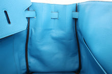 画像をギャラリービューアに読み込む, HERMES/エルメス バーキン40 トゴ ブルーザンジバル A刻印 ハンドバッグ 800060069
