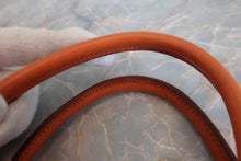 將圖片載入圖庫檢視器 HERMES/エルメス ガーデンパーティTPM ネゴンダ オレンジ □M刻印 トートバッグ 700080227