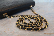 画像をギャラリービューアに読み込む, CHANEL/シャネル マトラッセチェーンショルダーバッグ ラムスキン ブラック/ゴールド金具 ショルダーバッグ 700110085