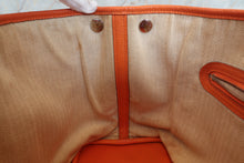 將圖片載入圖庫檢視器 HERMES/エルメス ガーデンパーティTPM ネゴンダ オレンジ □M刻印 トートバッグ 700080227