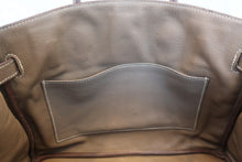 Load image into Gallery viewer, HERMES BIRKIN 30 Clemence leather Etoupe gray □H Engraving Hand bag 800020023