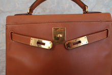 將圖片載入圖庫檢視器 HERMES/エルメス ケリー28 クシュベル ゴールド ショルダーバッグ 700030179