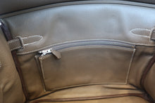 Load image into Gallery viewer, HERMES BIRKIN 30 Clemence leather Etoupe gray □H Engraving Hand bag 800020023