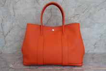 Load image into Gallery viewer, HERMES GARDEN PARTY PM Epsom leather Feu D Engraving Tote bag 700040166