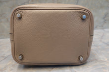 將圖片載入圖庫檢視器 HERMES/エルメス ピコタンロックPM トリヨンクレマンス トゥルティエールグレー □O刻印 ハンドバッグ 700080230